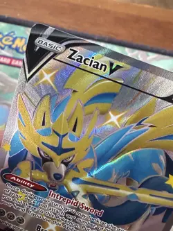 SWSH: Sword & Shield Promo Cards #SWSH292 Zacian V (Shiny) - Image 2