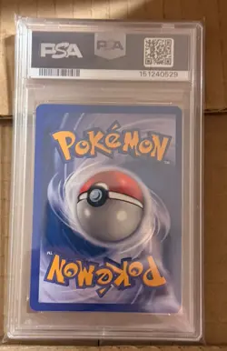 PSA 8 MINT Marill 11/18 REVERSE HOLO Southern Islands PROMO Pokemon Card Swirl - Image 2
