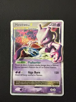 Mewtwo LV.X - Diamond and Pearl Promos DP28 Pokemon Card Holo - Image 1