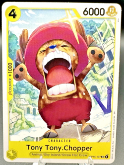 Bandai One Piece Card Game Tony Tony Chopper OP15-107 Character - Lot of 2 - Image 1