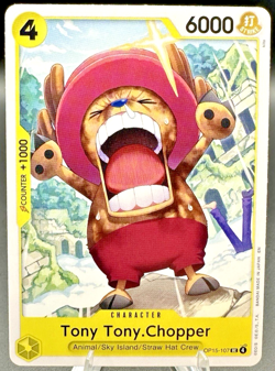 Bandai One Piece Card Game Tony Tony Chopper OP15-107 Character - Lot of 2 - Image 2