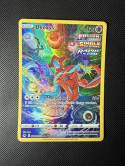 NM Deoxys GG12/GG70 Crown Zenith Galarian Gallery Pokemon Card - Image 1