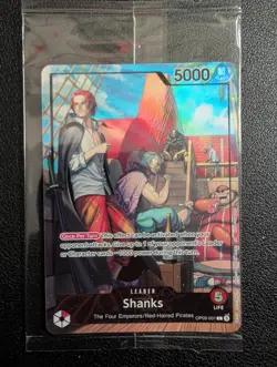 Shanks (2025 PSA Magazine Promo) OP09-001 One Piece Promotion Cards Foil - Image 1