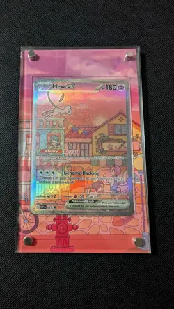 Mew ex - SVP053 - Pokemon Scarlet & Violet Promo Ultra Rare Holo Card NM - Image 1