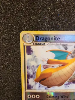 Dragonite Pokemon Card 18/102 Triumphant - Reverse Holo Rare - MP - Image 2