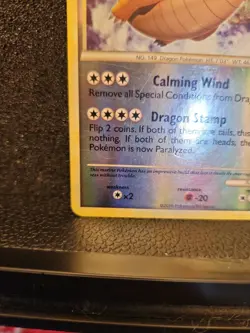 Dragonite Pokemon Card 18/102 Triumphant - Reverse Holo Rare - MP - Image 5