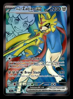 Hop's Zacian 176/159 Ultra Rare Journey Together Pokemon Card - Image 1