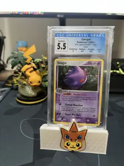 Cgc Graded 2006 Holo Gengar Pokemon Card EX Legend Maker 5/92 CGC 5.5 - Image 1