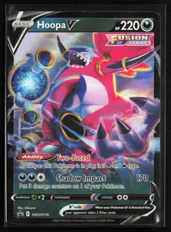 2019 SWSH: Sword & Shield Promo Cards #SWSH176 Hoopa V Promo,Holo - Image 1