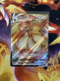 Eevee VMAX SWSH087 SWSH: Sword & Shield Promo Cards Holo - Image 1