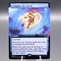 Complete the Circuit (Extended Art) Normal 351 MOM March of the Machine NM MTG - Image 1