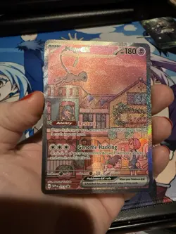 Mew EX 053 Scarlet & Violet Promo Holo Pokemon TCG Card Near Mint Condition - Image 1
