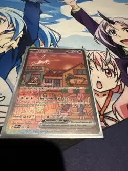 Mew EX 053 Scarlet & Violet Promo Holo Pokemon TCG Card Near Mint Condition - Image 2