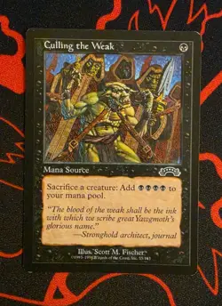MTG Culling the Weak x1 Moderately Played from Exodus (EXO) - Image 1