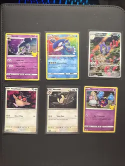 Pokemon Card Lot 6 Card Lot IR / Celebrations / Cosmos Holo / Amazing Rare - Image 1