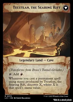 MTG Brass's Tunnel-Grinder (Extended Art) 373 The Lost Caverns of Ixalan DM M... - Image 2