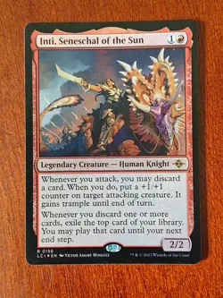 Inti, Seneschal of the Sun R The Lost Caverns of Ixalan 156 NM MTG Foil - Image 1