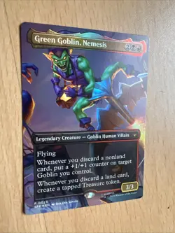Green Goblin, Nemesis - Borderless - Foil - SPE - LP - Magic The Gathering NM - Image 2