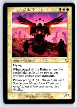 Angel of the Ruins (Retro Frame) 68 Commander: The Brothers' War MTG NM/M - Image 1