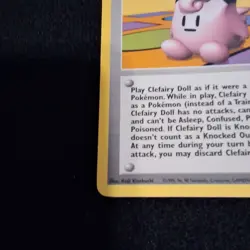 Wizards of the Coast Clefairy Doll 70/102 Base Set Rare Regular 10 HP (English) - Image 2