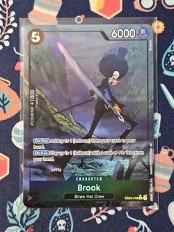 Brook EB02-048 Alternate Art Anime 25th Collection One Piece Card English NM - Image 1