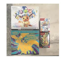 Pokemon TCG Prismatic Evolutions Elite Trainer Box & Booster Bundle Lot - Sealed - Image 1