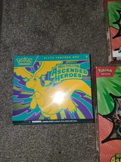 Pokemon Ascended Heroes Bundle ETB & Premium Poster Collection & Pin Collection - Image 2