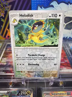 Heliolisk 155/191 Reverse Holo Common Pokemon TCG S&V Surging Sparks - Image 1
