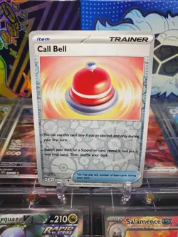 Call Bell 165/191 Reverse Holo Uncommon Pokemon TCG S&V Surging Sparks - Image 1
