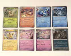 Pokemon Scarlet & Violet: Prismatic Evolutions Costco Tin Cosmo Promo Cards - Image 1