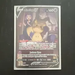 Mimikyu V TG16/TG30 Swsh09: Brilliant Stars Trainer Gallery Holo Full Art - Image 1