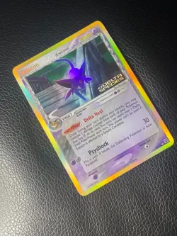 Espeon 4/113 Delta Species Reverse Holo Rare 2005 Stamped Pokemon Card NM - Image 2