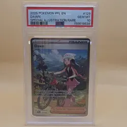 Pokemon TCG Dawn 129/094 Me02: Phantasmal Flames Holo SIR EN PSA 10 - Image 1
