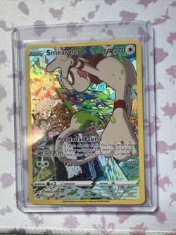 🔥NEAR MINT🔥Pokemon TCG Smeargle Silver Tempest TG10/TG30 Holo Ultra Rare - Image 1