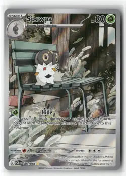 SPEWPA 089/088 HOLO ILLUSTRATION RARE PERFECT ORDER POKEMON NEAR MINT - Image 1