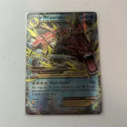 Pokemon M Gyarados EX 27/122 Breakpoint Ultra Rare Full Art Holo English - Image 1