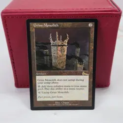 MTG Magic The Gathering Urzas Legacy Grim Monolith NM Reserved List - Image 1