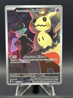 Pokemon Team Rocket's Mimikyu 238/217 Ascended Heroes Full Art Holo Rare ENG - Image 1