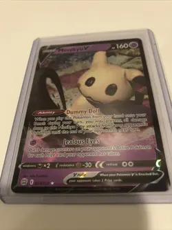 Pokemon TCG Mimikyu V Sword & Shield: Brilliant Stars 068/172 Holo Ultra Rare NM - Image 2