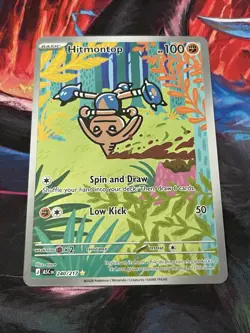 The Pokemon Company Hitmontop Twilight Masquerade 240/217 IR Holo EN 2024 100 HP - Image 1
