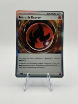 Pokemon Nitro Fire Energy 086/086 Chaos Rising Holo - Image 1