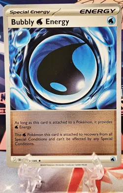 Bubbly Energy 084/086 (Reverse Holo) ME04: Chaos Rising Pokemon TCG - Image 1