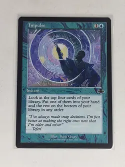 Impulse (Retro Frame) - Dominaria Remastered (DMR) MTG Magic the Gathering (NM+) - Image 1