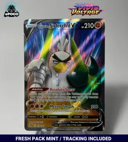 Sirfetch’d V 174/185 Full Art Rare Pokemon TCG: Vivid Voltage MINT SHIPS TODAY! - Image 1