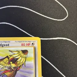Pidgeot Pokemon TCG Jungle 24/64 Rare English 1999 WOTC Unlimited 80 HP - Image 3