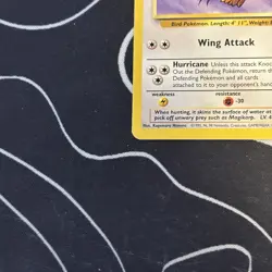 Pidgeot Pokemon TCG Jungle 24/64 Rare English 1999 WOTC Unlimited 80 HP - Image 4