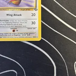Pidgeot Pokemon TCG Jungle 24/64 Rare English 1999 WOTC Unlimited 80 HP - Image 5