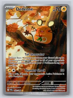 Dedenne 093/088 Holo Illustration Rare Perfect Order Pokemon Near Mint - Image 1