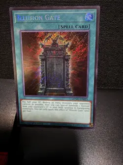 Yu-Gi-Oh! TCG Illusion Gate MZMU-EN023 1st Edition Secret Rare Near Mint - Image 2