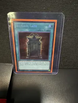 Yu-Gi-Oh! TCG Illusion Gate MZMU-EN023 1st Edition Secret Rare Near Mint - Image 4